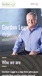 Mobile Screenshot of gordonlegal.com.au